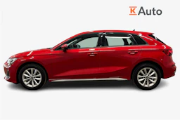punainen Audi A3 2025 kuva 5.