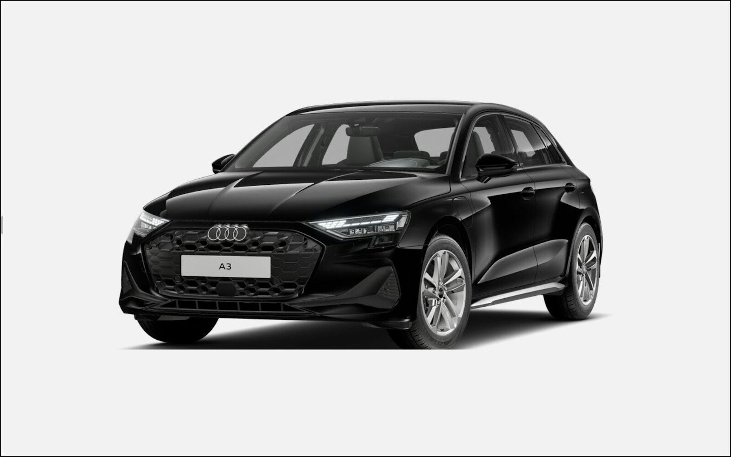 musta Audi A3 2025 kuva 1.