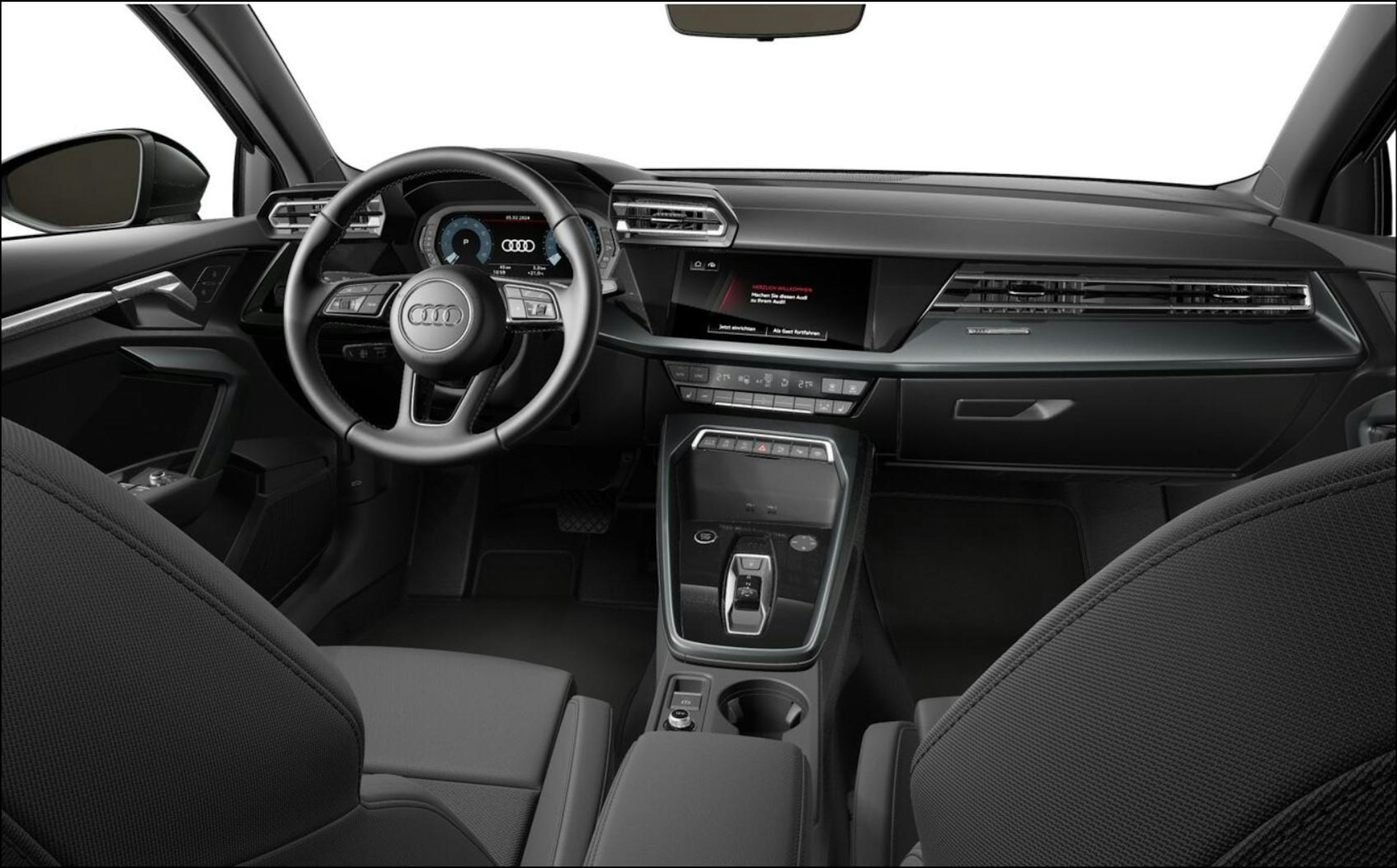 musta Audi A3 2025 kuva 7.