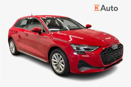 punainen Audi A3 2025 kuva 1.