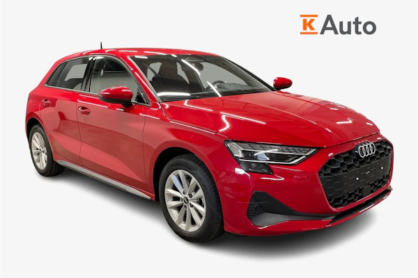 Audi A3 Sportback TFSI 85 kW | Vetokoukku | Urheiluistuimet | Peruutuskamera | Adapt. vakionopeudensäädin