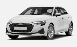 valkoinen Audi A3 2025 kuva 1.