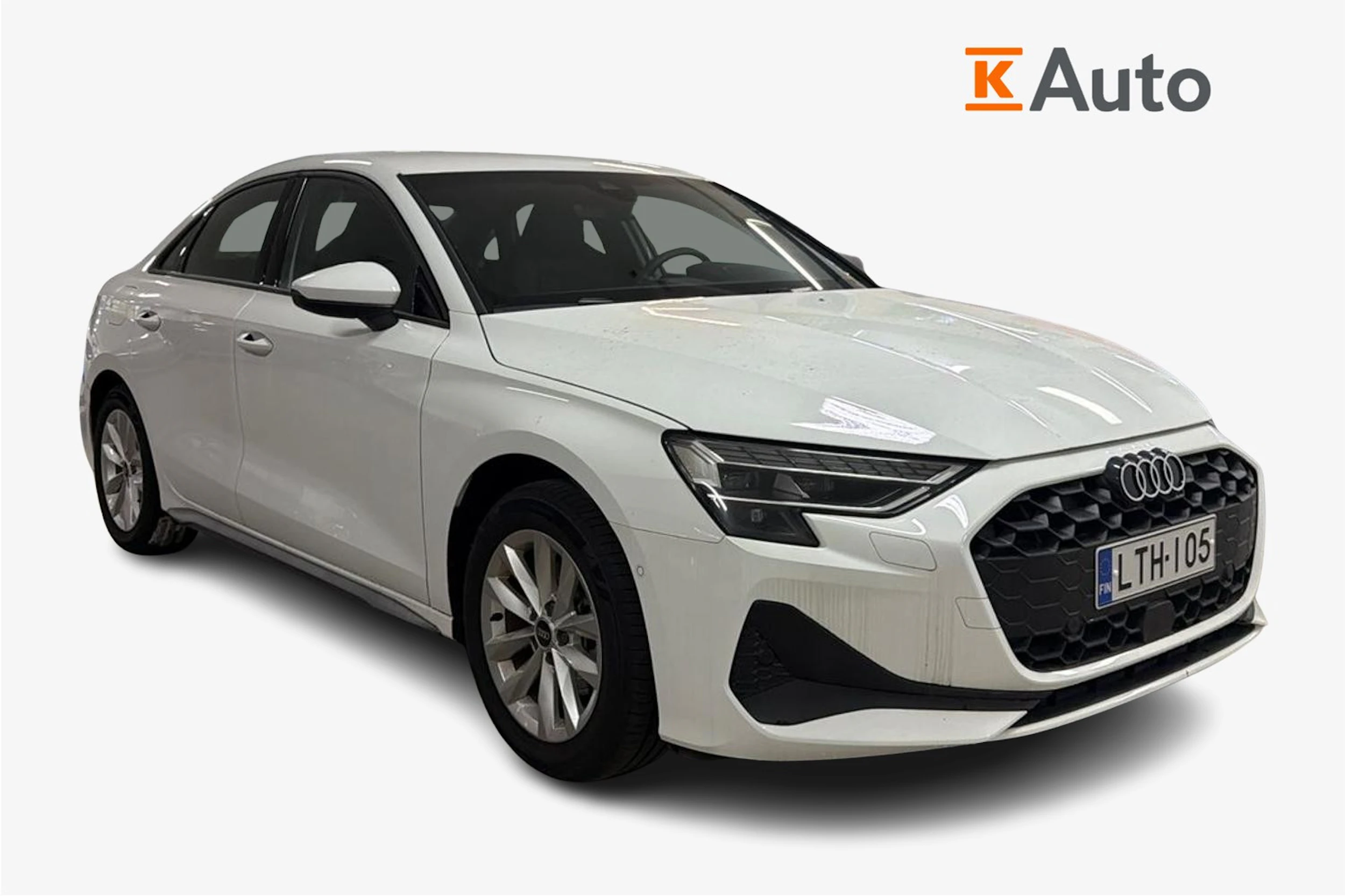 valkoinen Audi A3 2025 kuva 1.