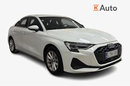 valkoinen Audi A3 2025 kuva 1.