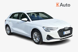 valkoinen Audi A3 2025 kuva 1.