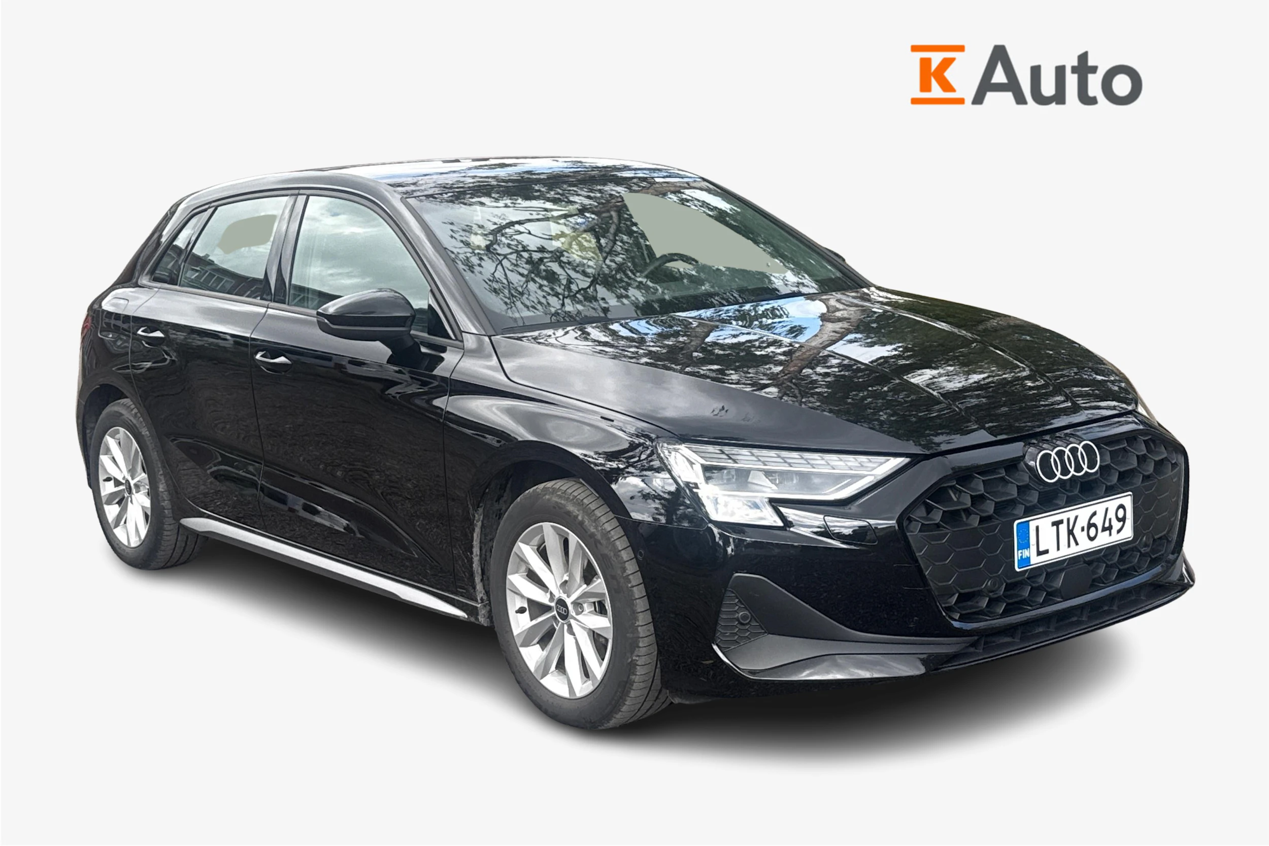 musta Audi A3 2025 kuva 1.