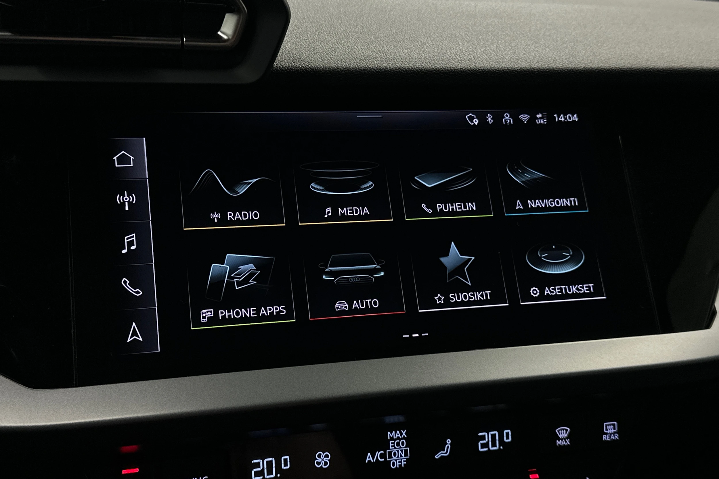 musta Audi A3 2025 kuva 16.