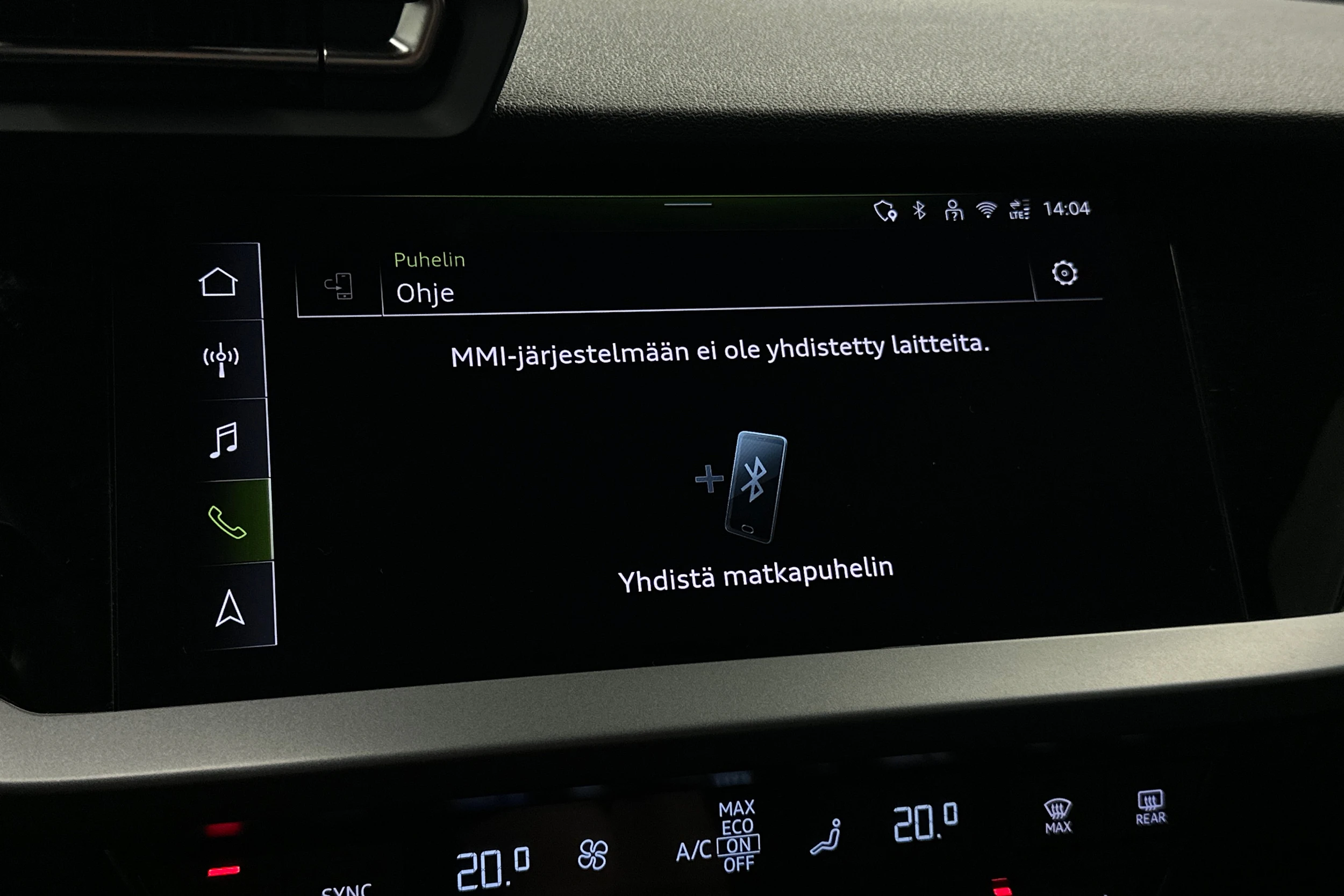 musta Audi A3 2025 kuva 20.