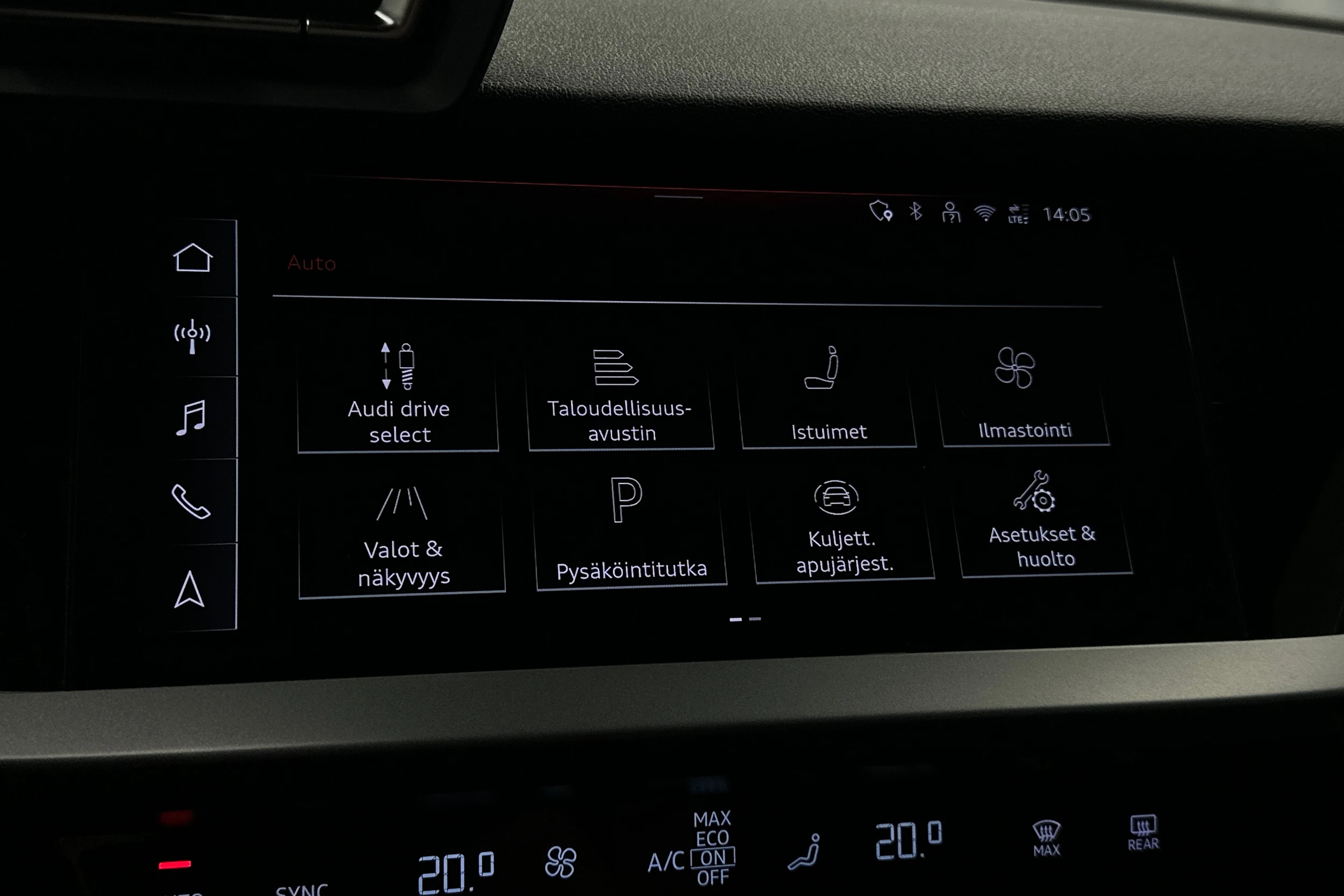 musta Audi A3 2025 kuva 22.