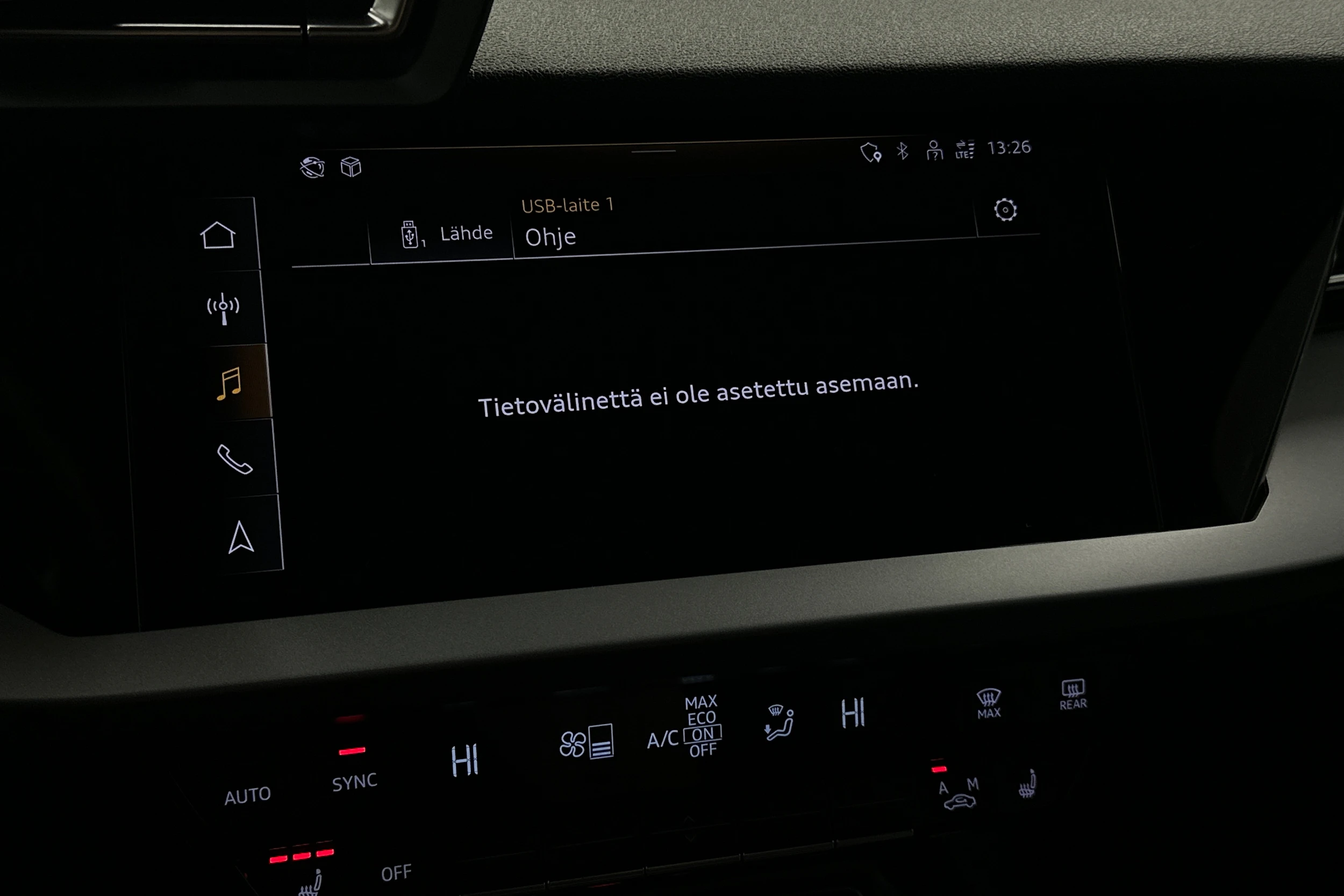 musta Audi A3 2025 kuva 19.