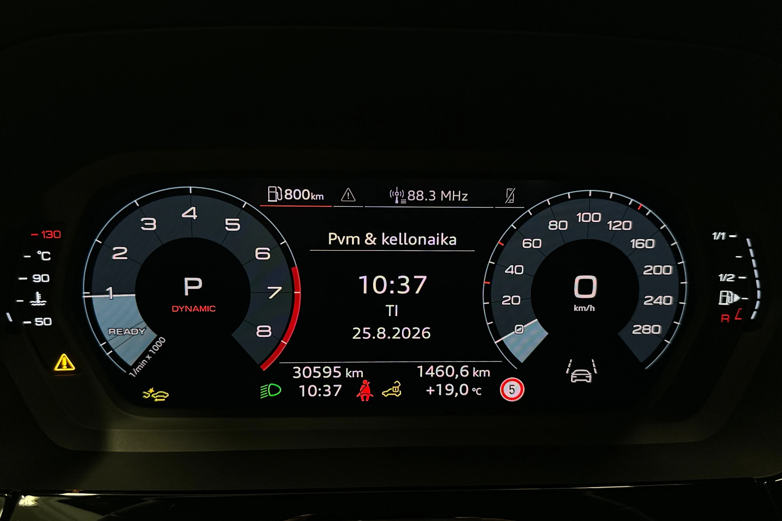 musta Audi A3 2025 kuva 13.