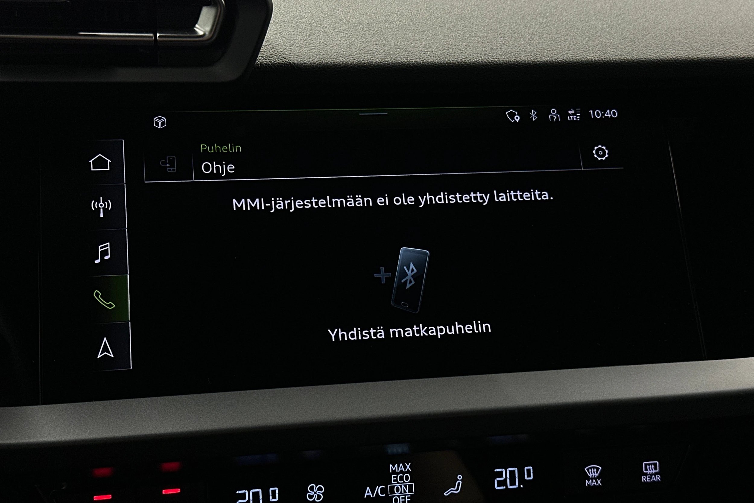 musta Audi A3 2025 kuva 20.