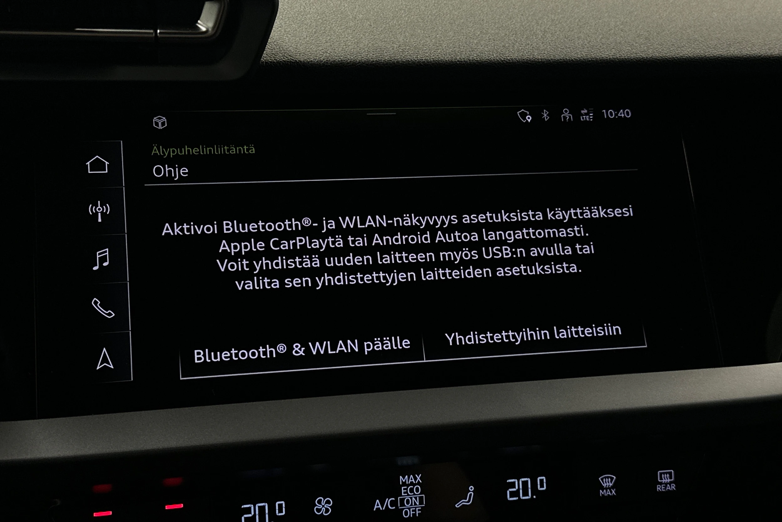musta Audi A3 2025 kuva 21.