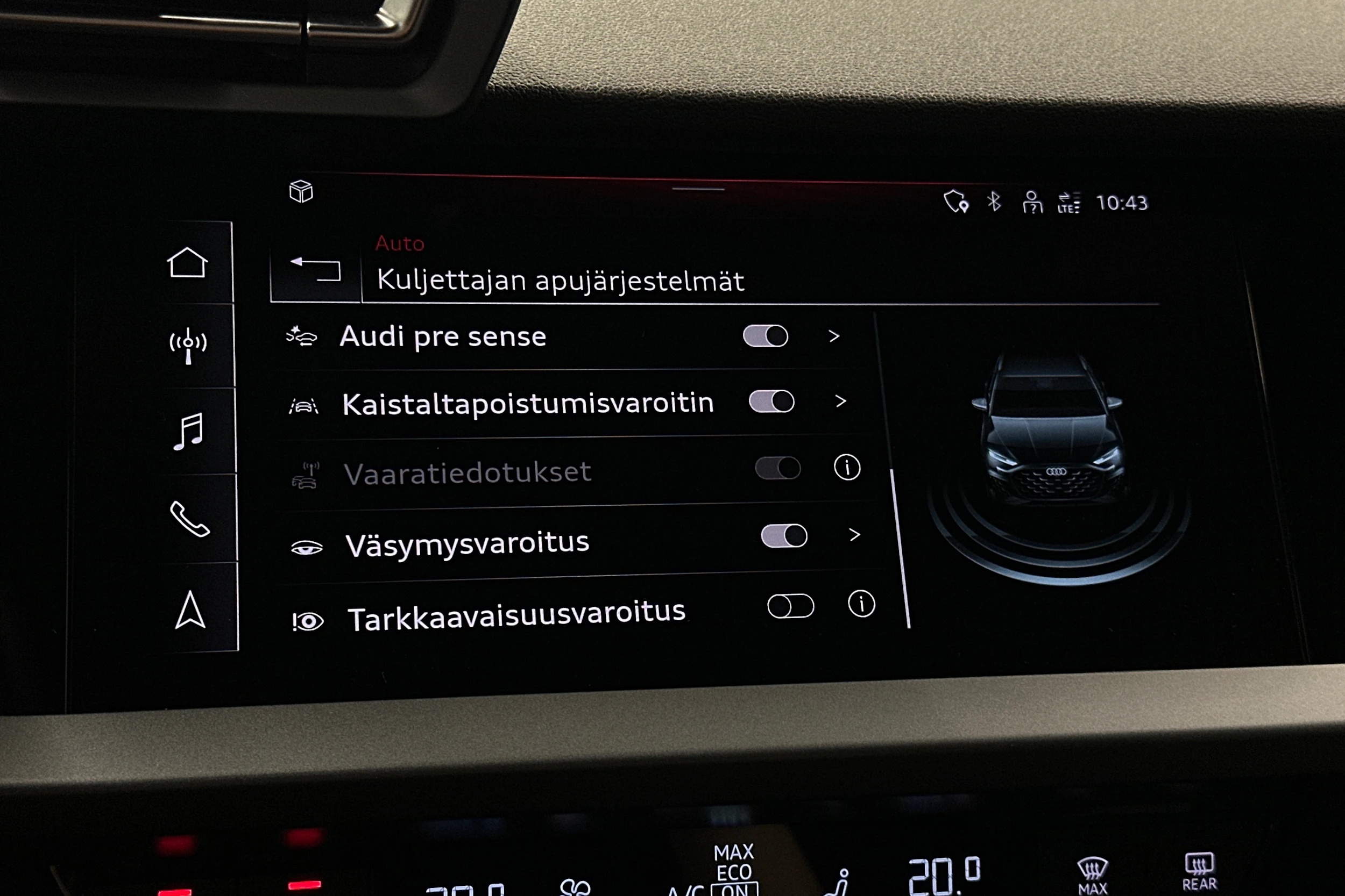 musta Audi A3 2025 kuva 27.