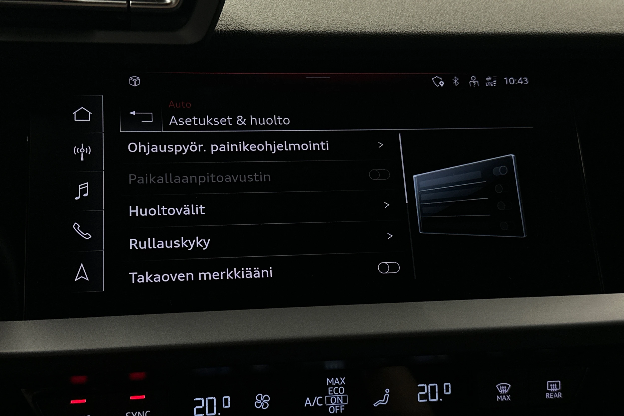 musta Audi A3 2025 kuva 28.