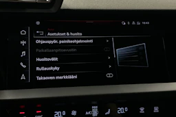 musta Audi A3 2025 kuva 28.