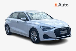 valkoinen Audi A3 2025 kuva 1.