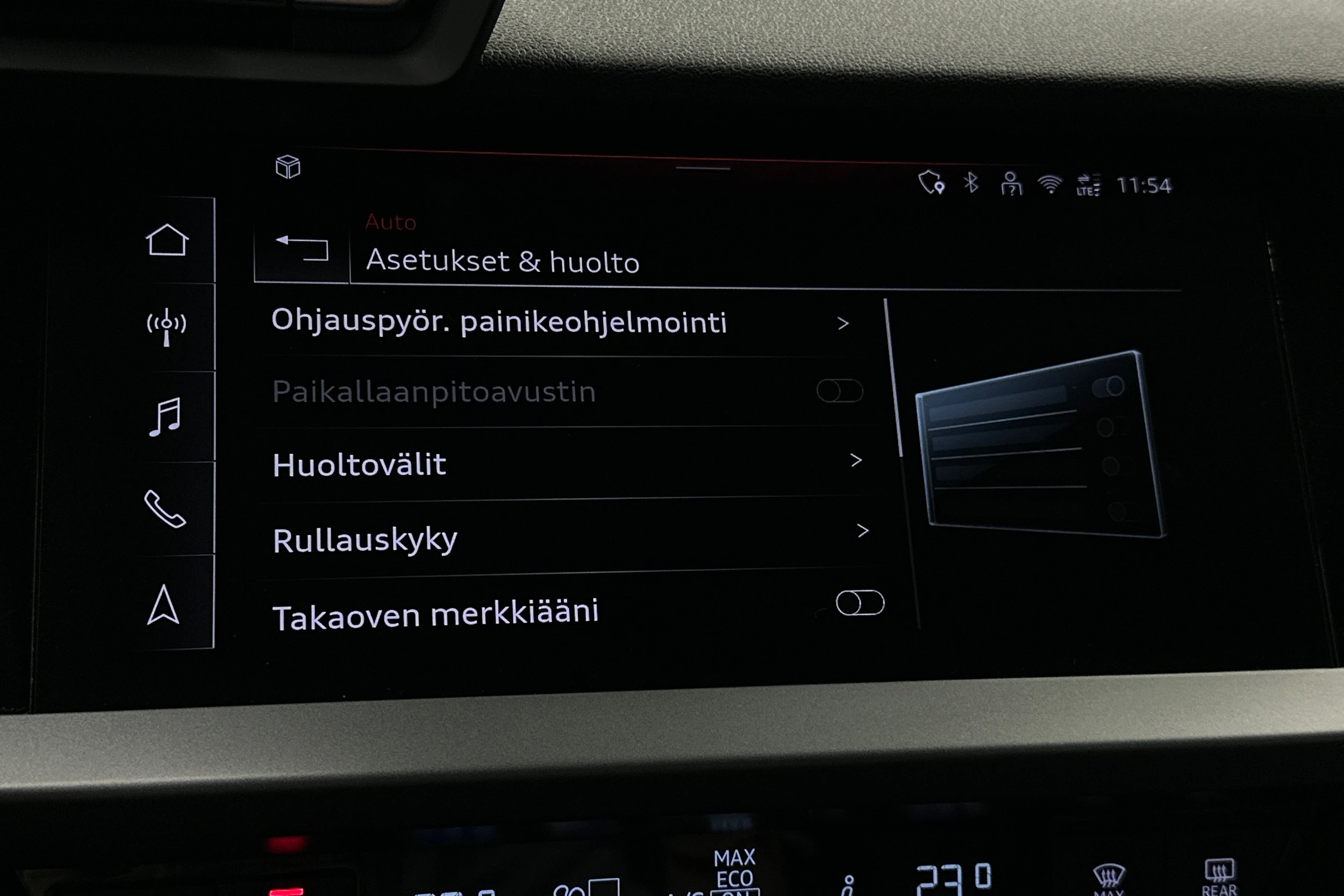 valkoinen Audi A3 2025 kuva 28.