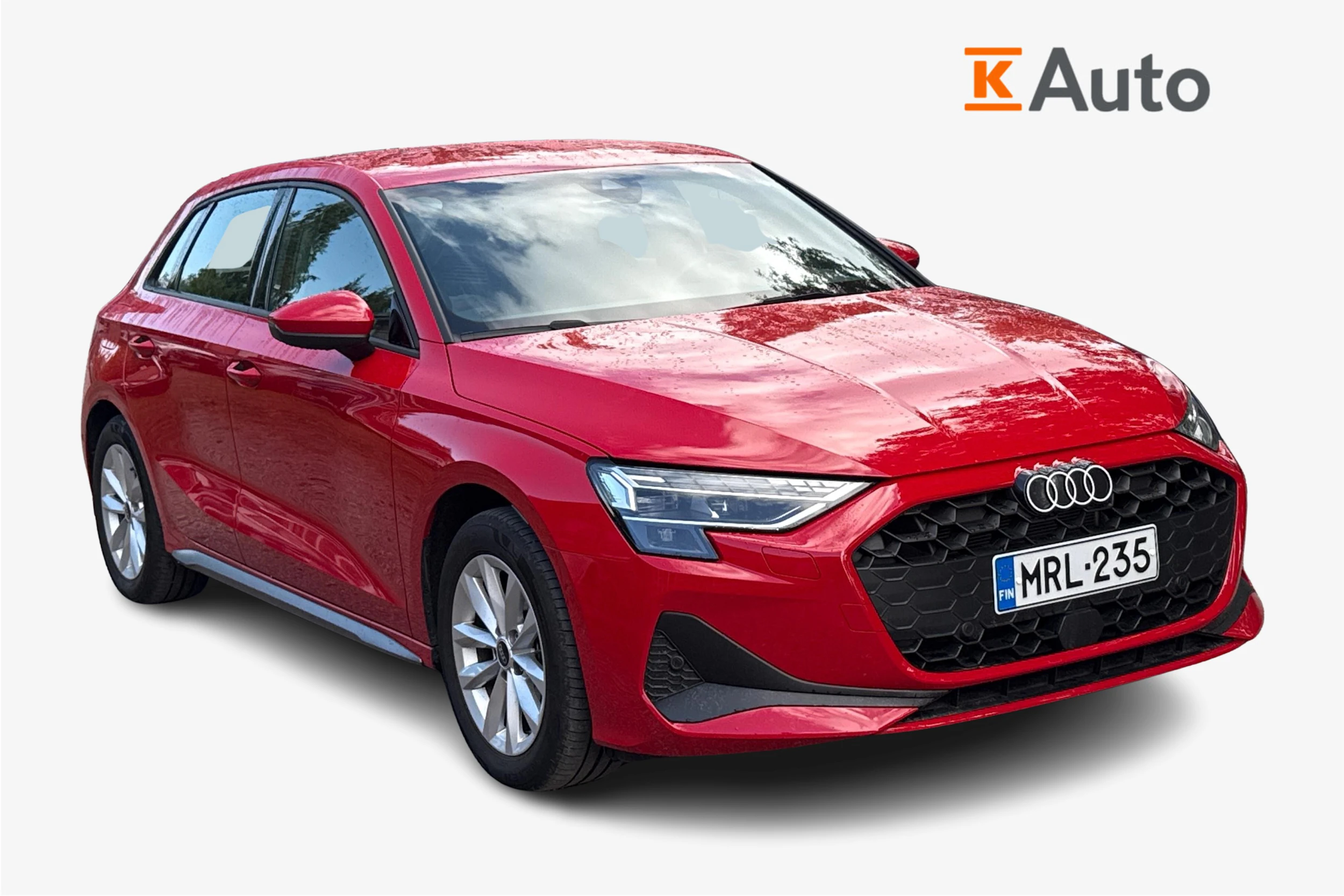 punainen Audi A3 2025 kuva 1.