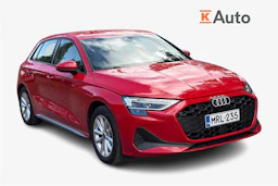 punainen Audi A3 2025 kuva 1.