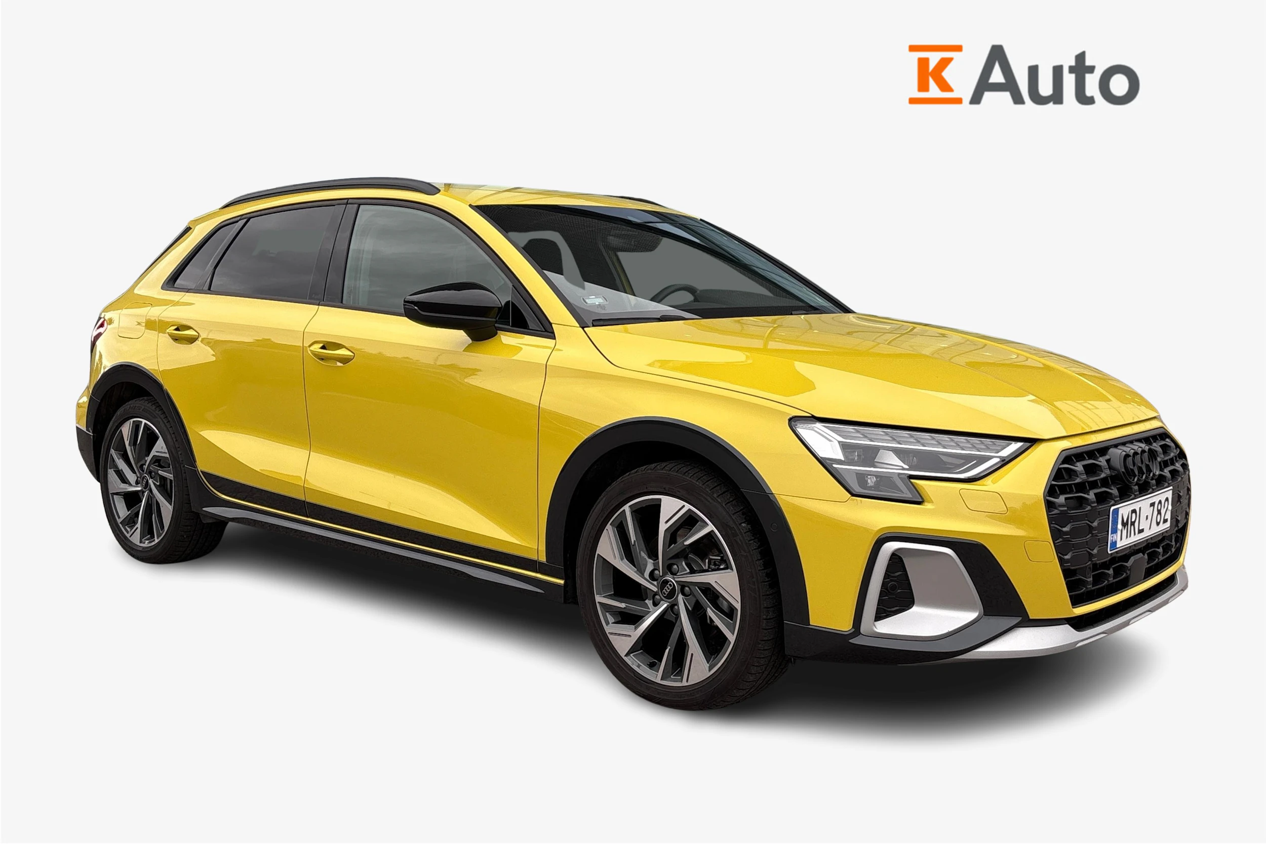 keltainen Audi A3 2025 kuva 1.