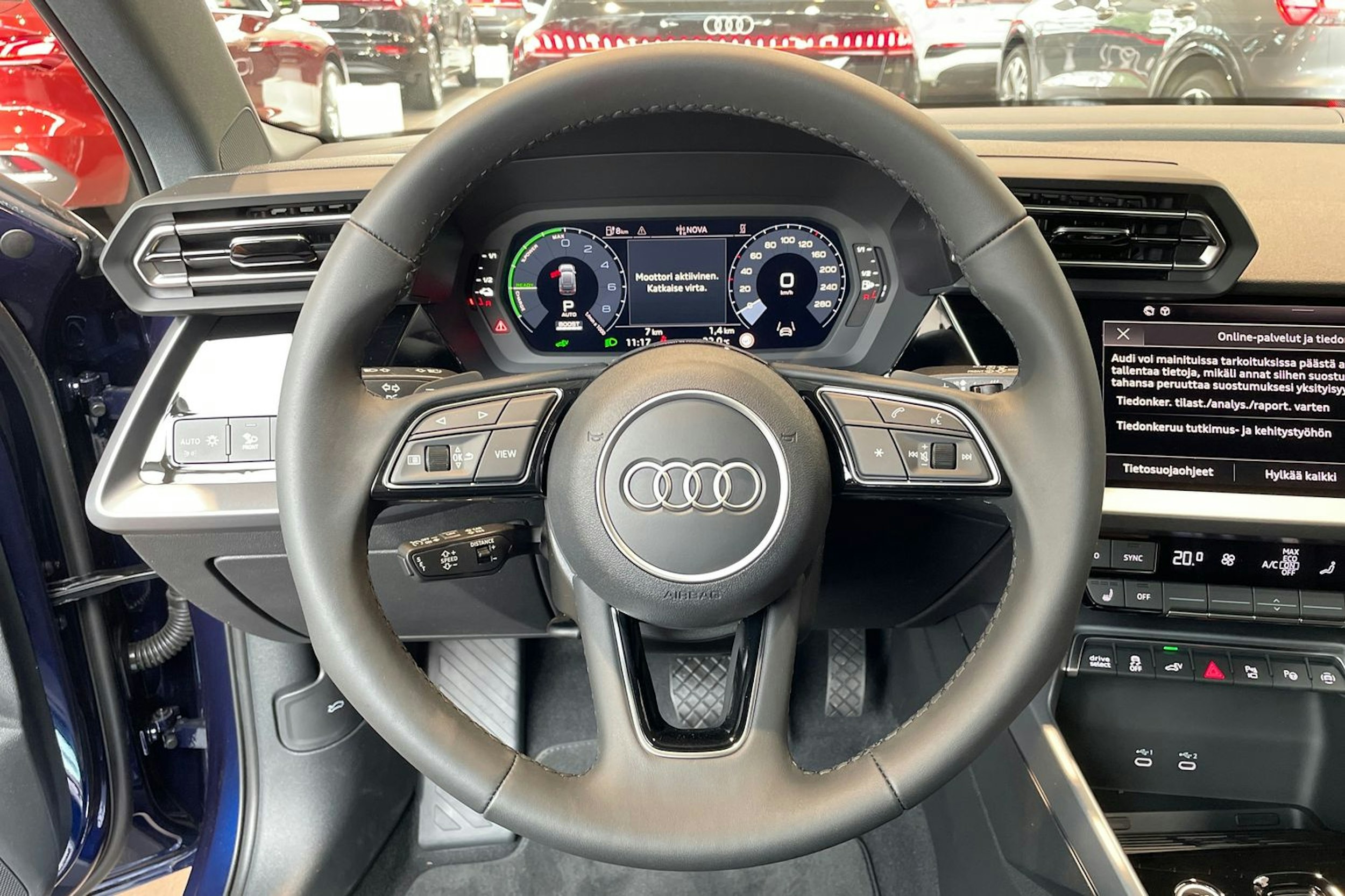 sininen Audi A3 2025 kuva 11.