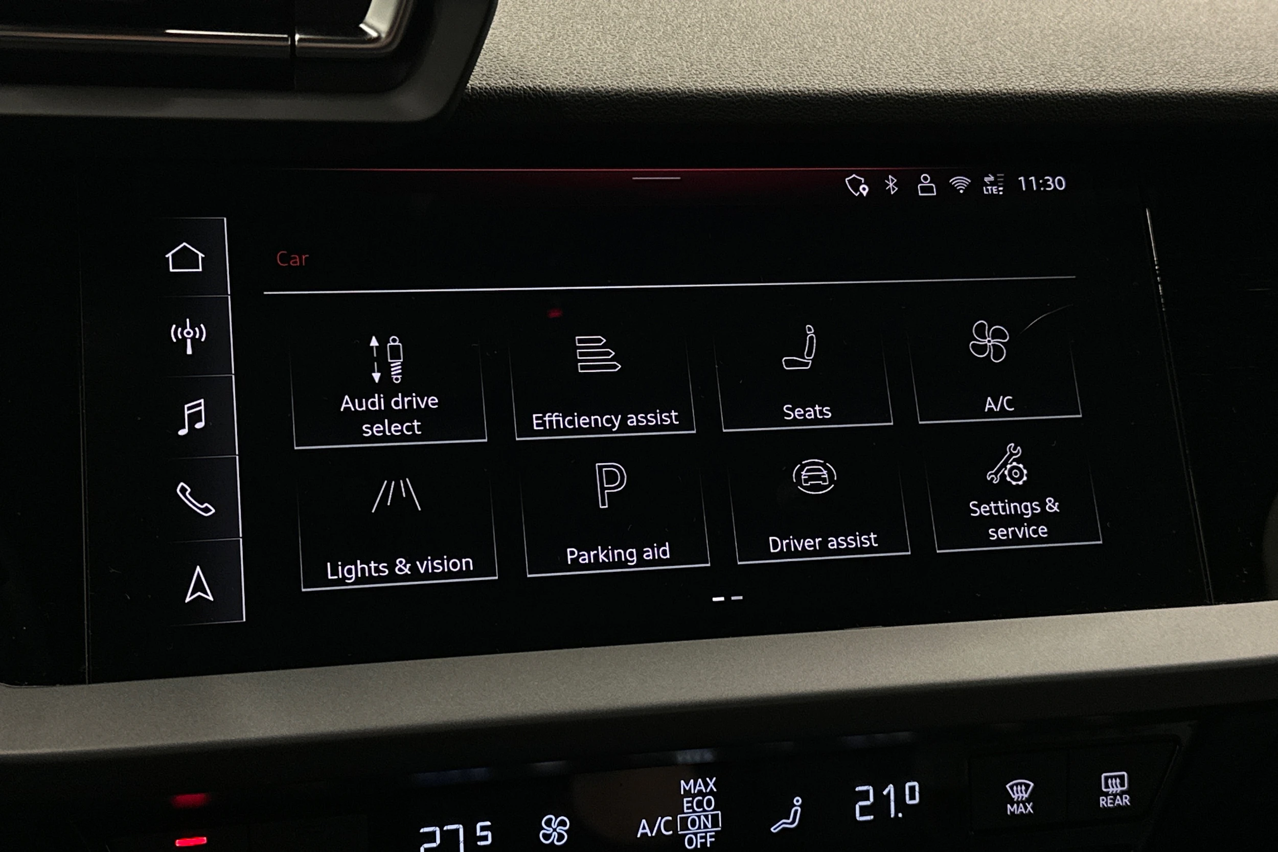 musta Audi A3 2025 kuva 22.