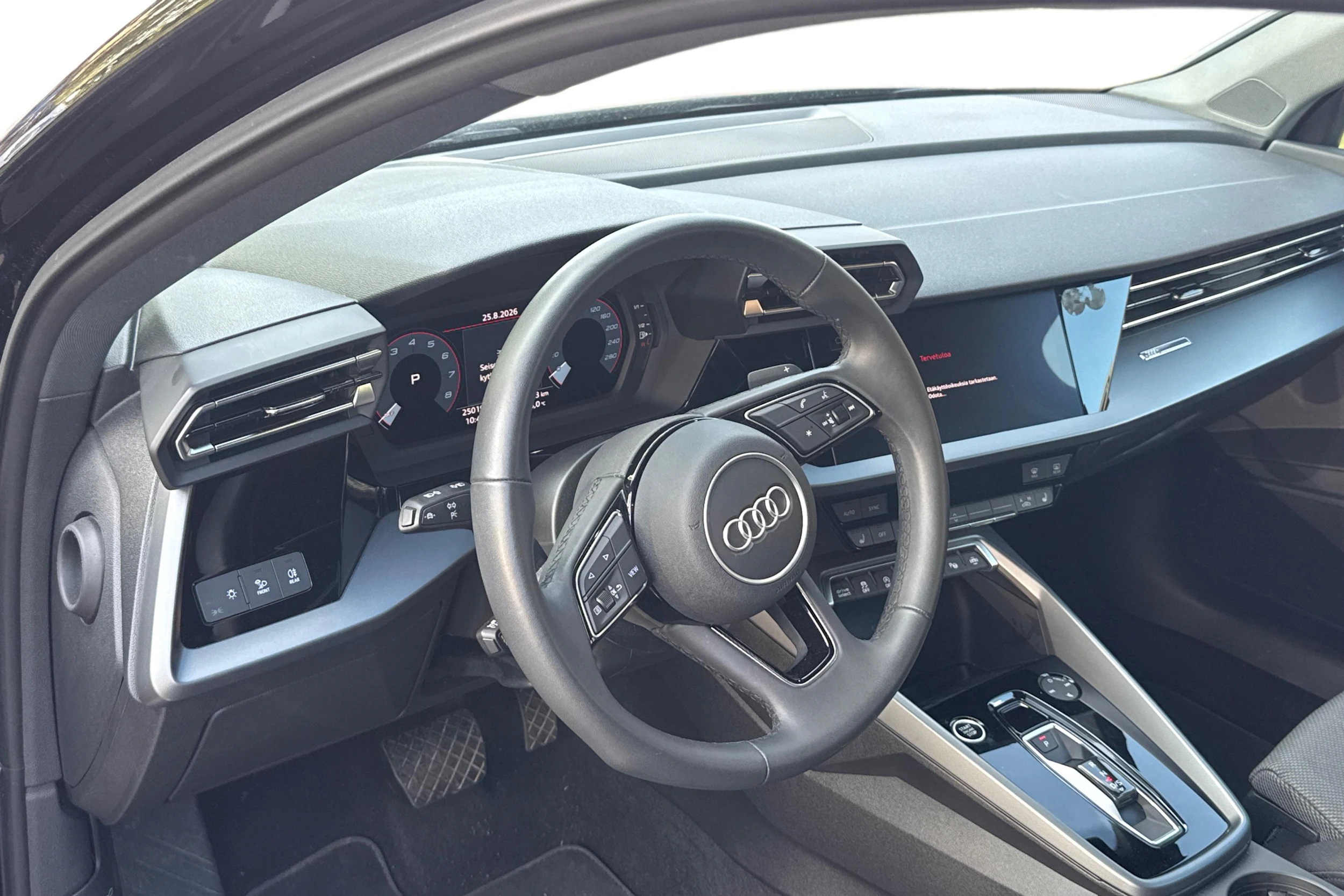 musta Audi A3 2025 kuva 3.