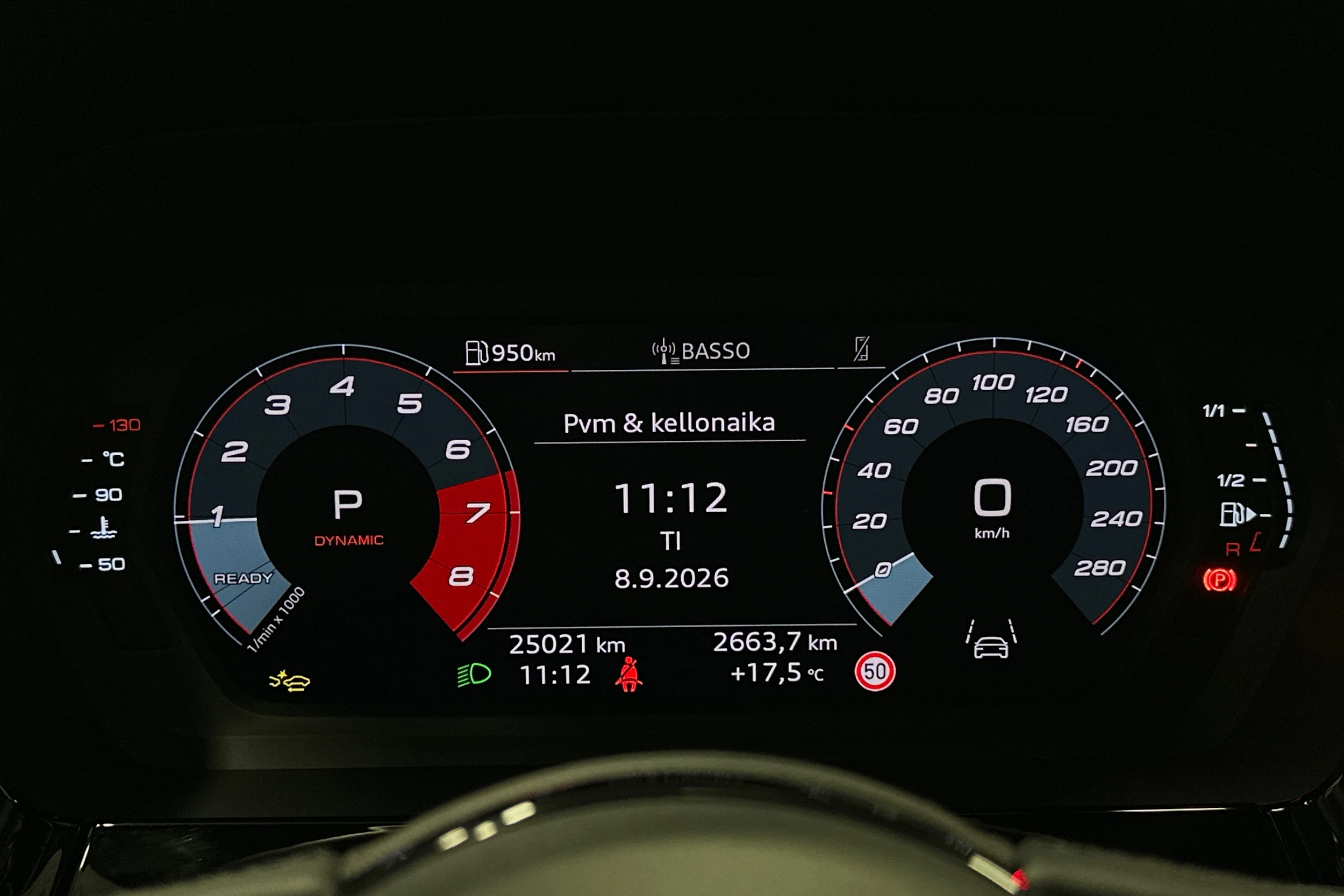 musta Audi A3 2025 kuva 13.