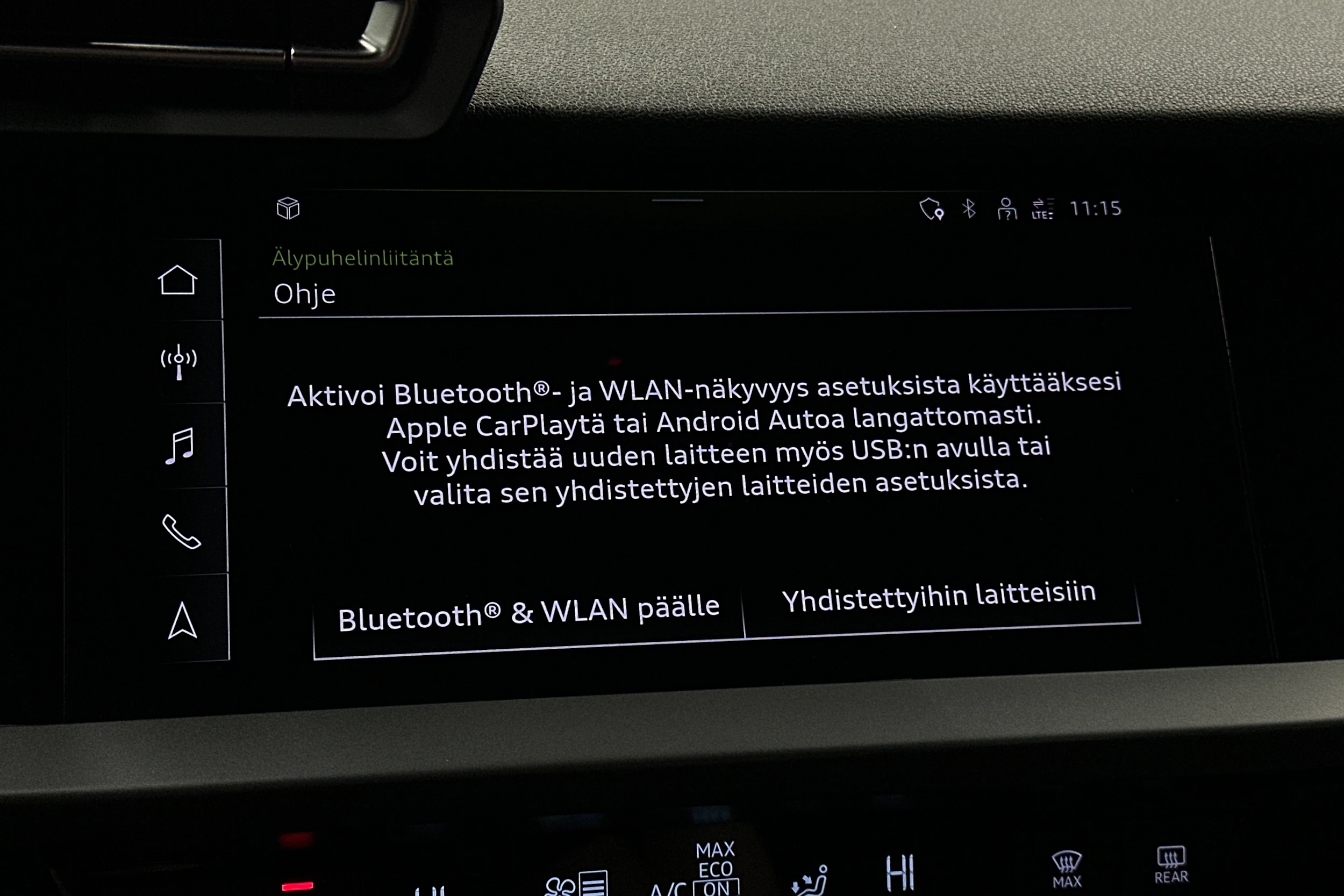 musta Audi A3 2025 kuva 21.