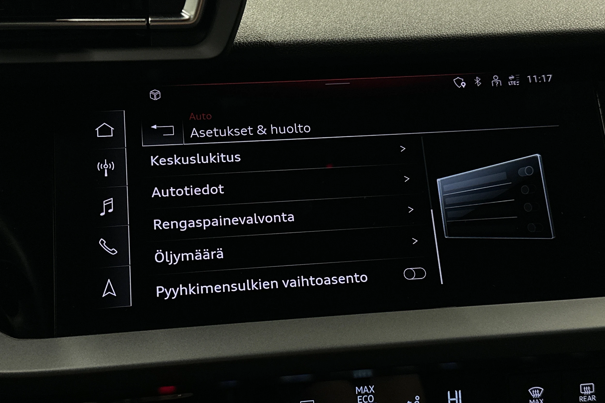 musta Audi A3 2025 kuva 27.