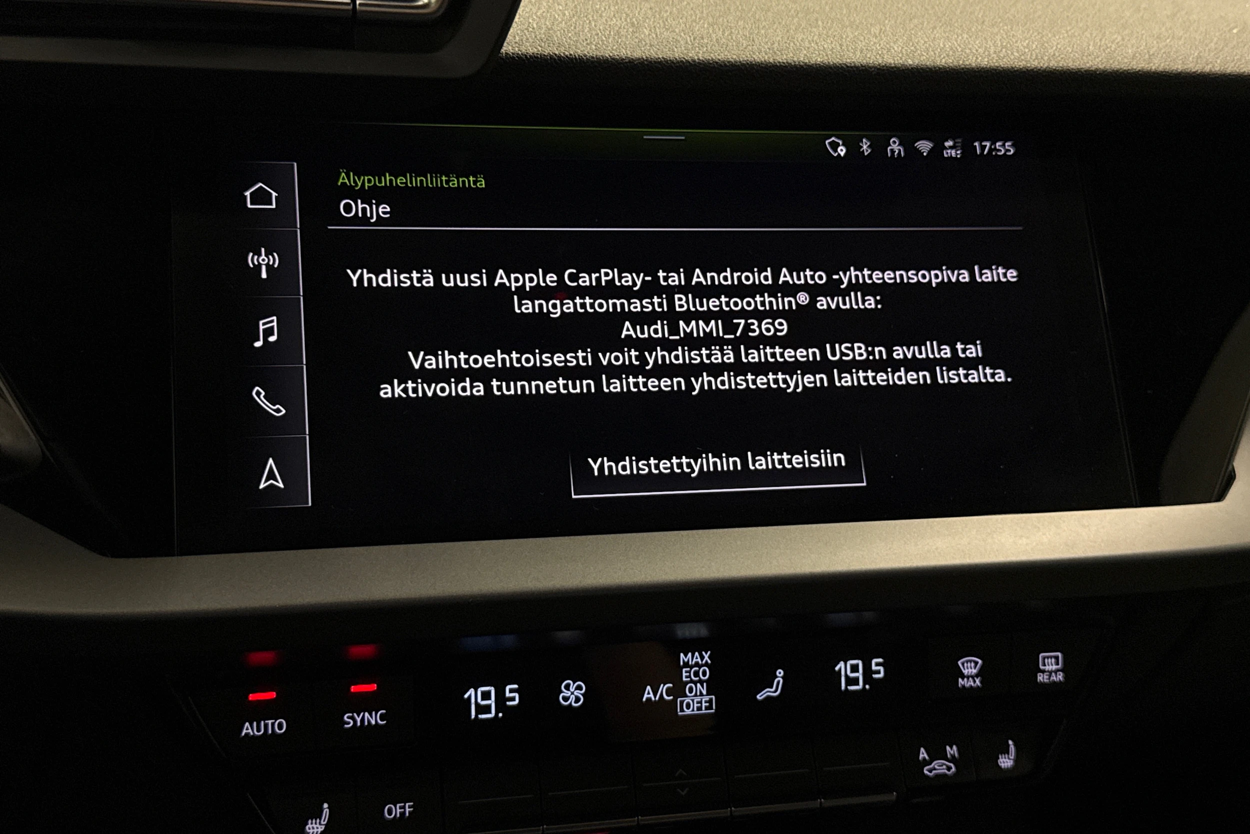 musta Audi A3 2025 kuva 21.