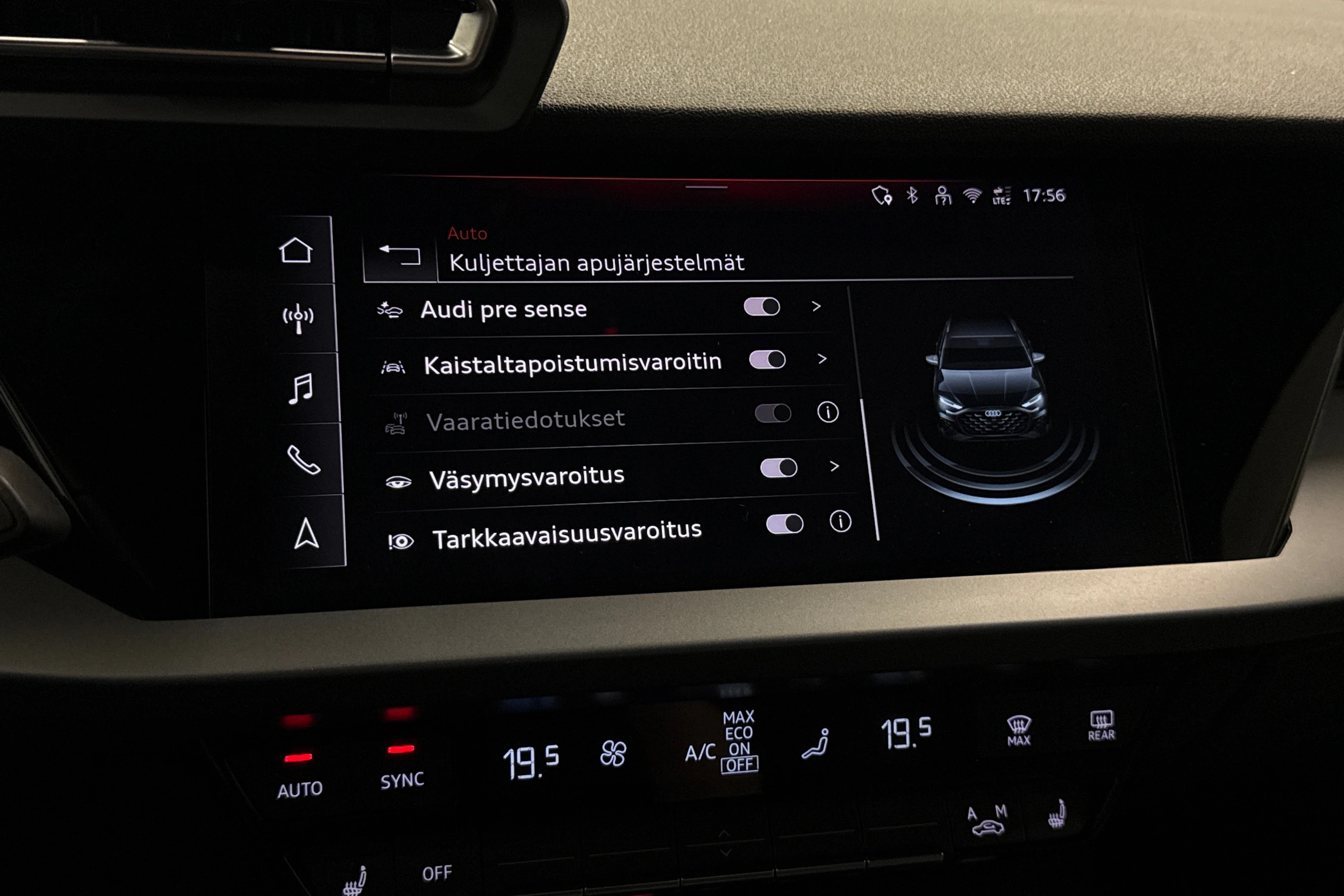 musta Audi A3 2025 kuva 25.