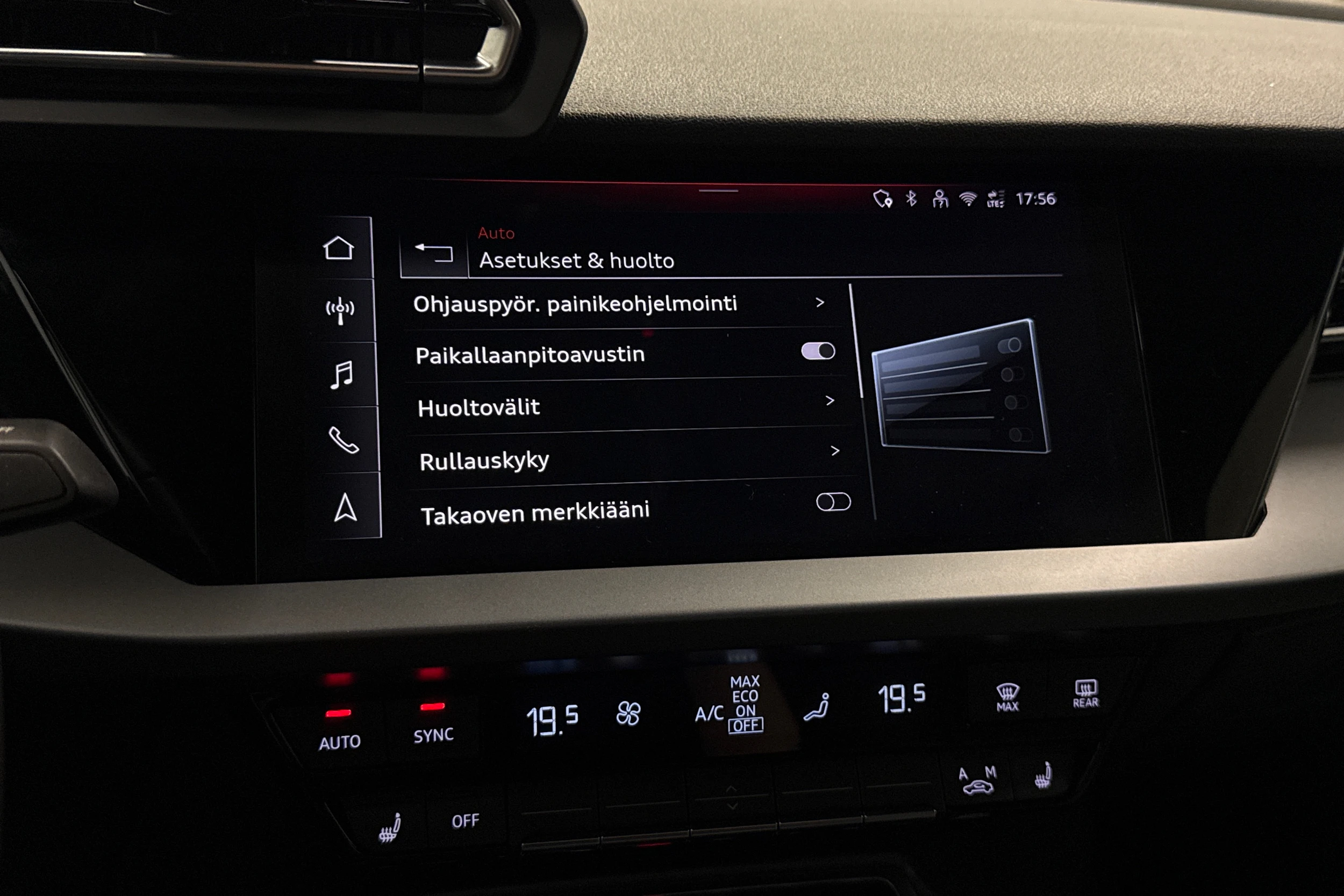 musta Audi A3 2025 kuva 26.