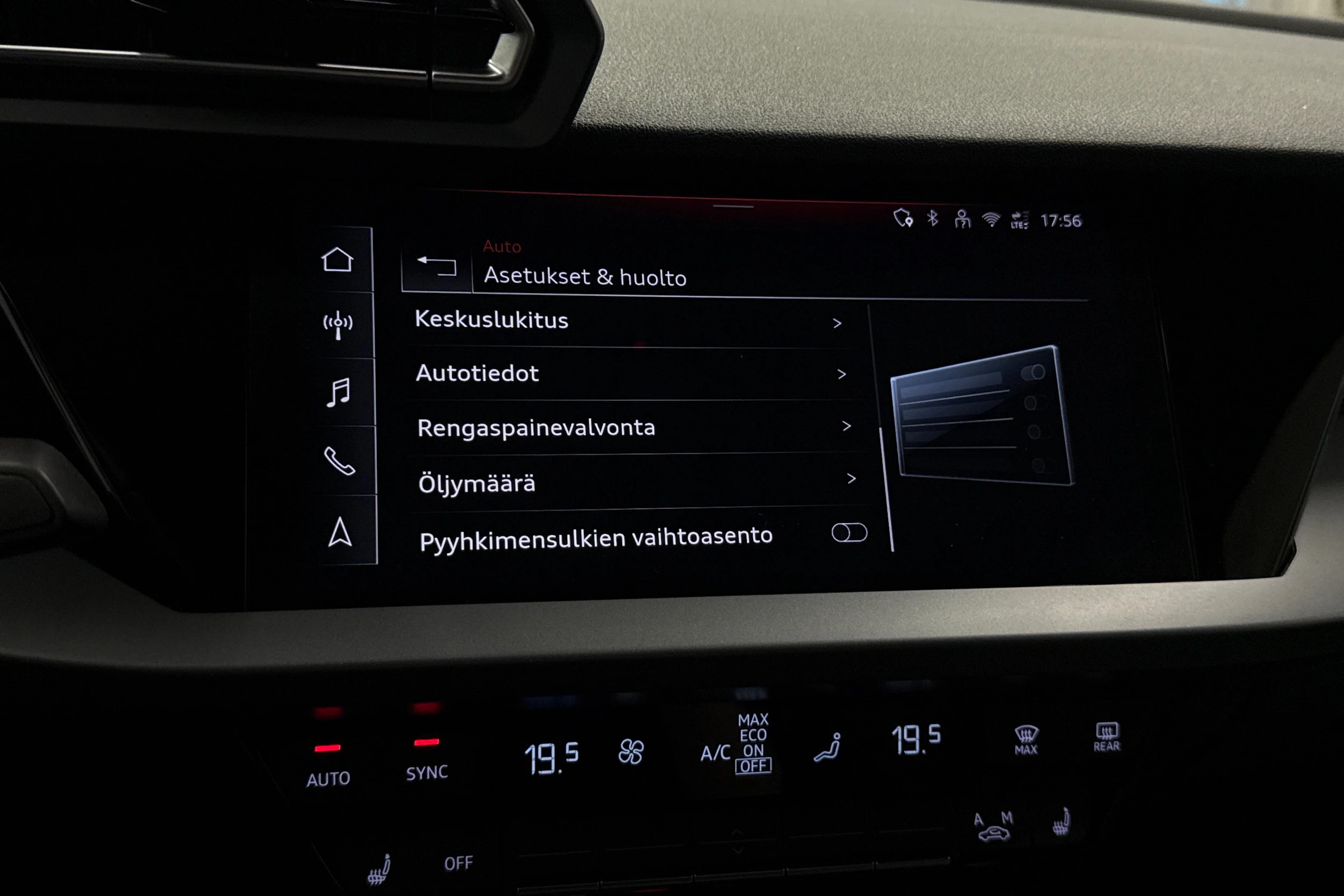 musta Audi A3 2025 kuva 27.