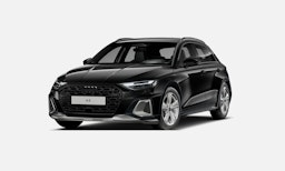 mythos musta Audi A3 2026 kuva 1.