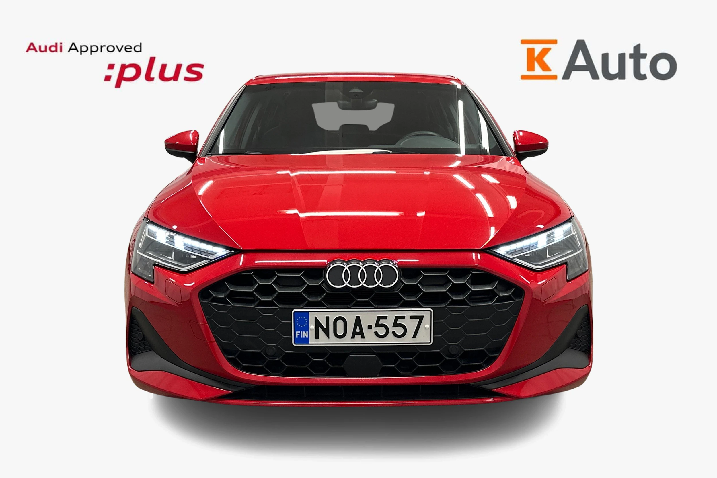 punainen Audi A3 2025 kuva 4.