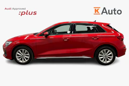 punainen Audi A3 2025 kuva 5.