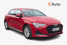 punainen Audi A3 2025 kuva 1.