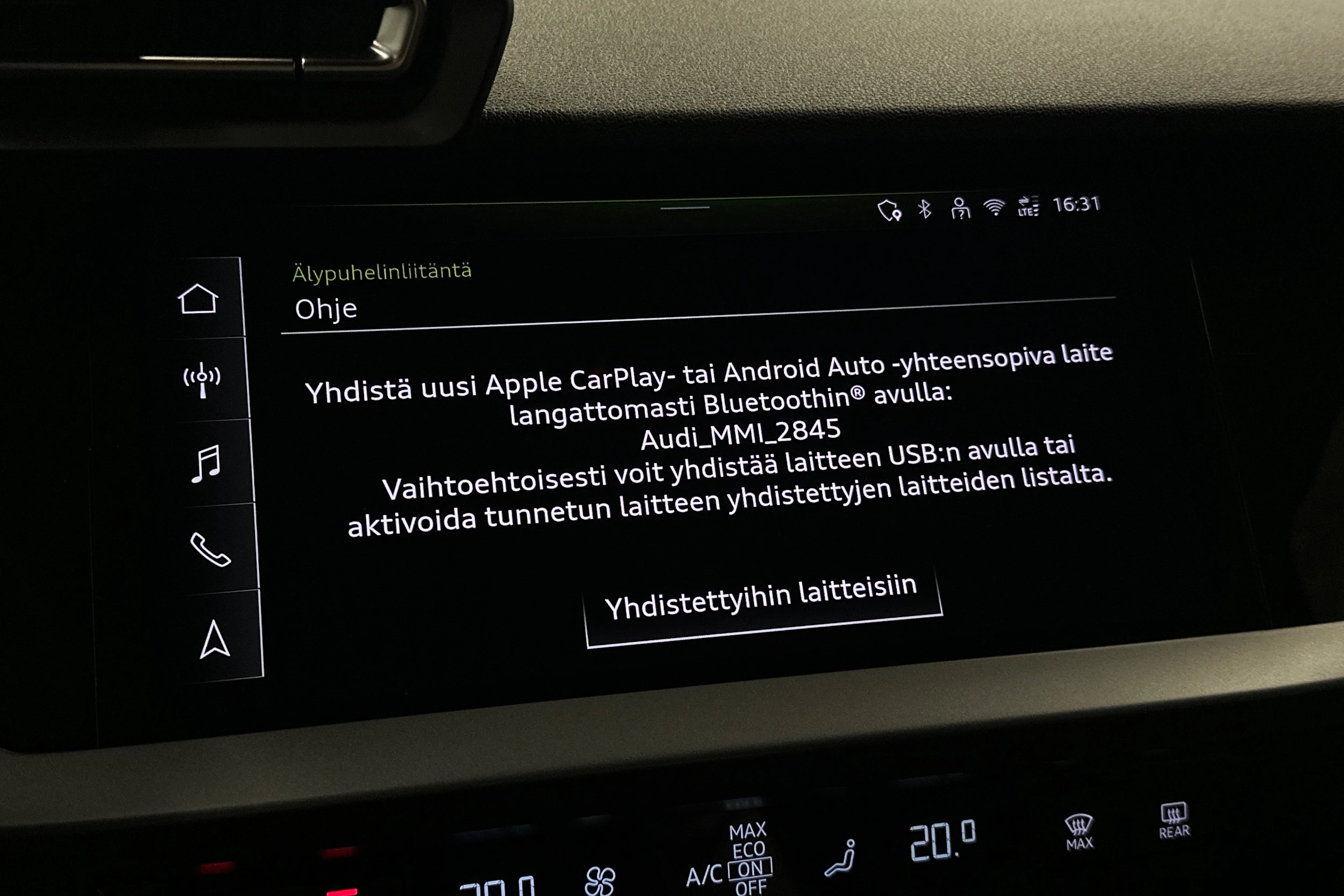 punainen Audi A3 2025 kuva 20.