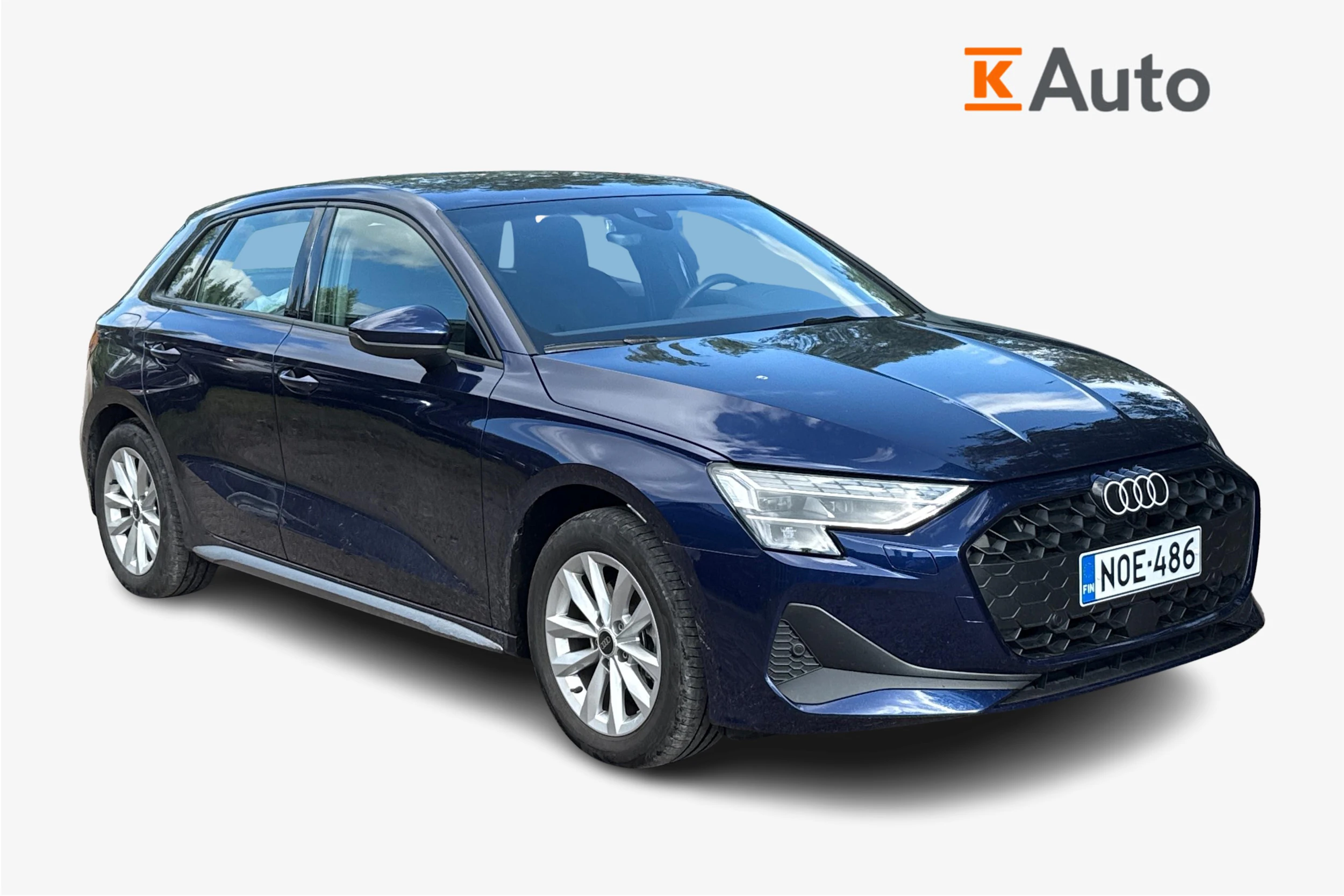 sininen Audi A3 2025 kuva 1.
