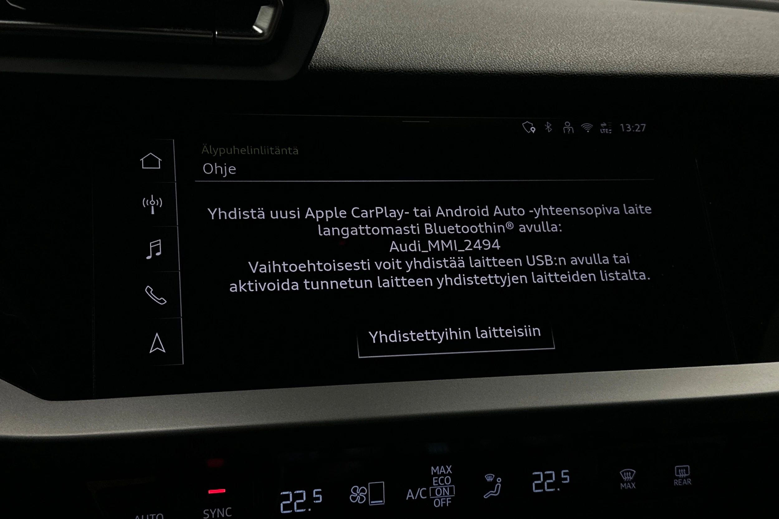 sininen Audi A3 2025 kuva 21.