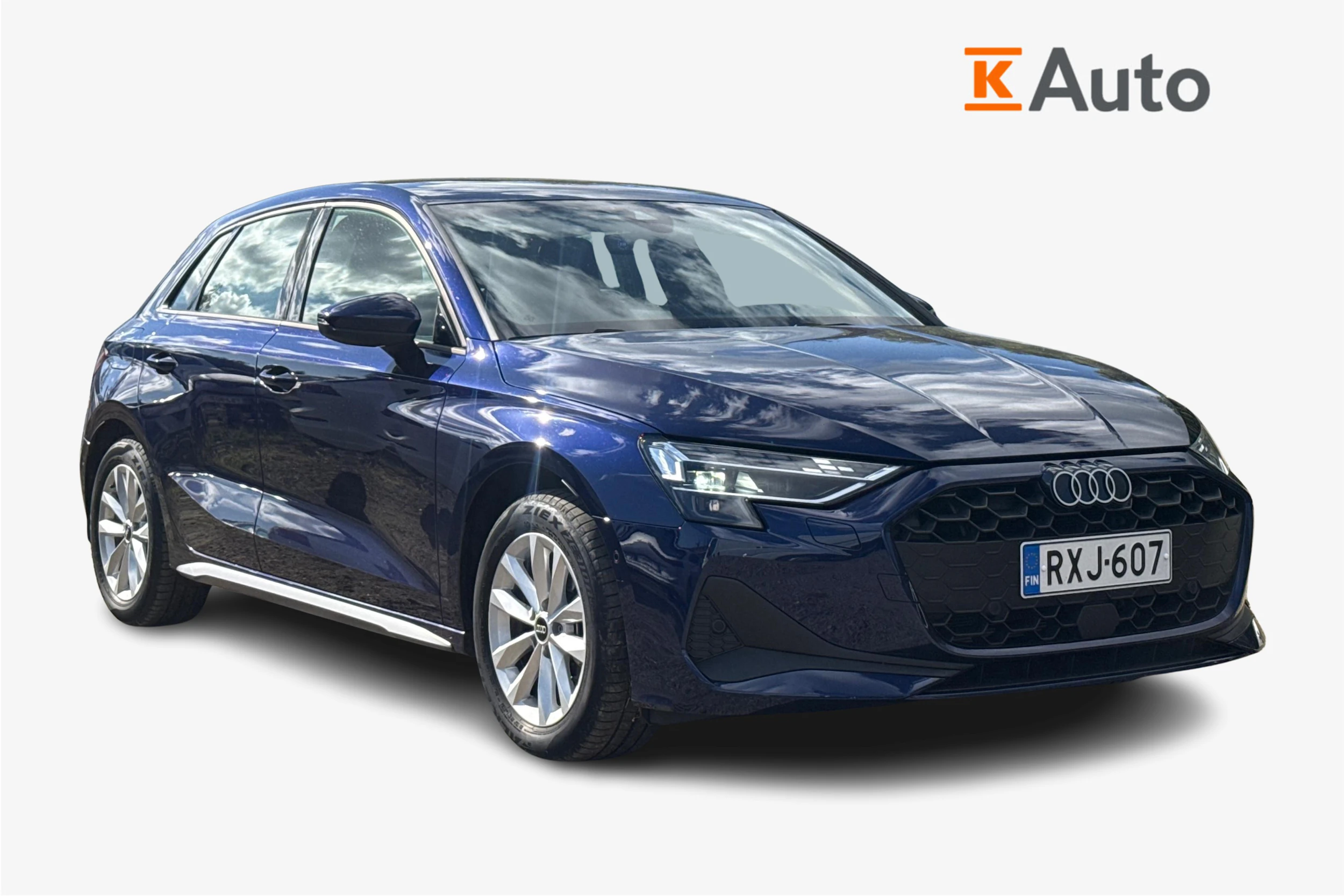 sininen Audi A3 2025 kuva 1.