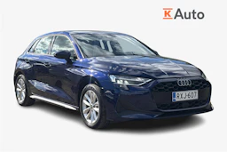 sininen Audi A3 2025 kuva 1.