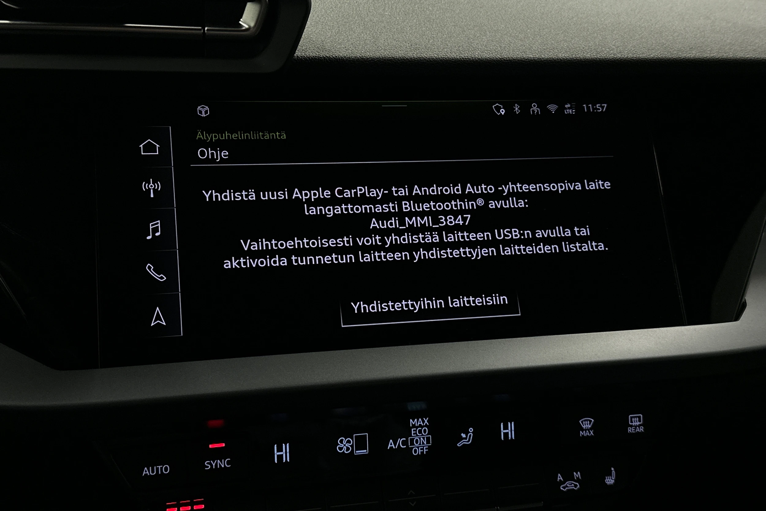 sininen Audi A3 2025 kuva 21.