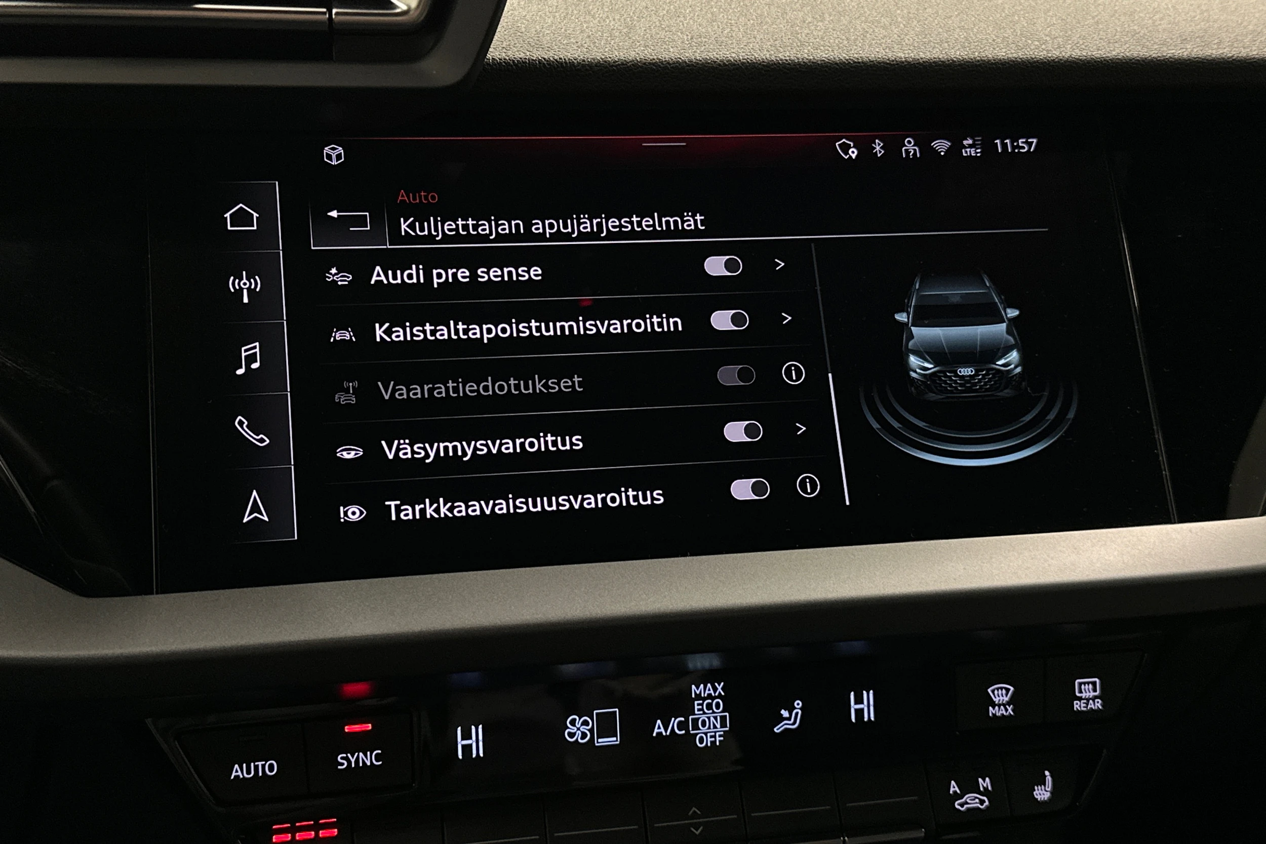 sininen Audi A3 2025 kuva 25.