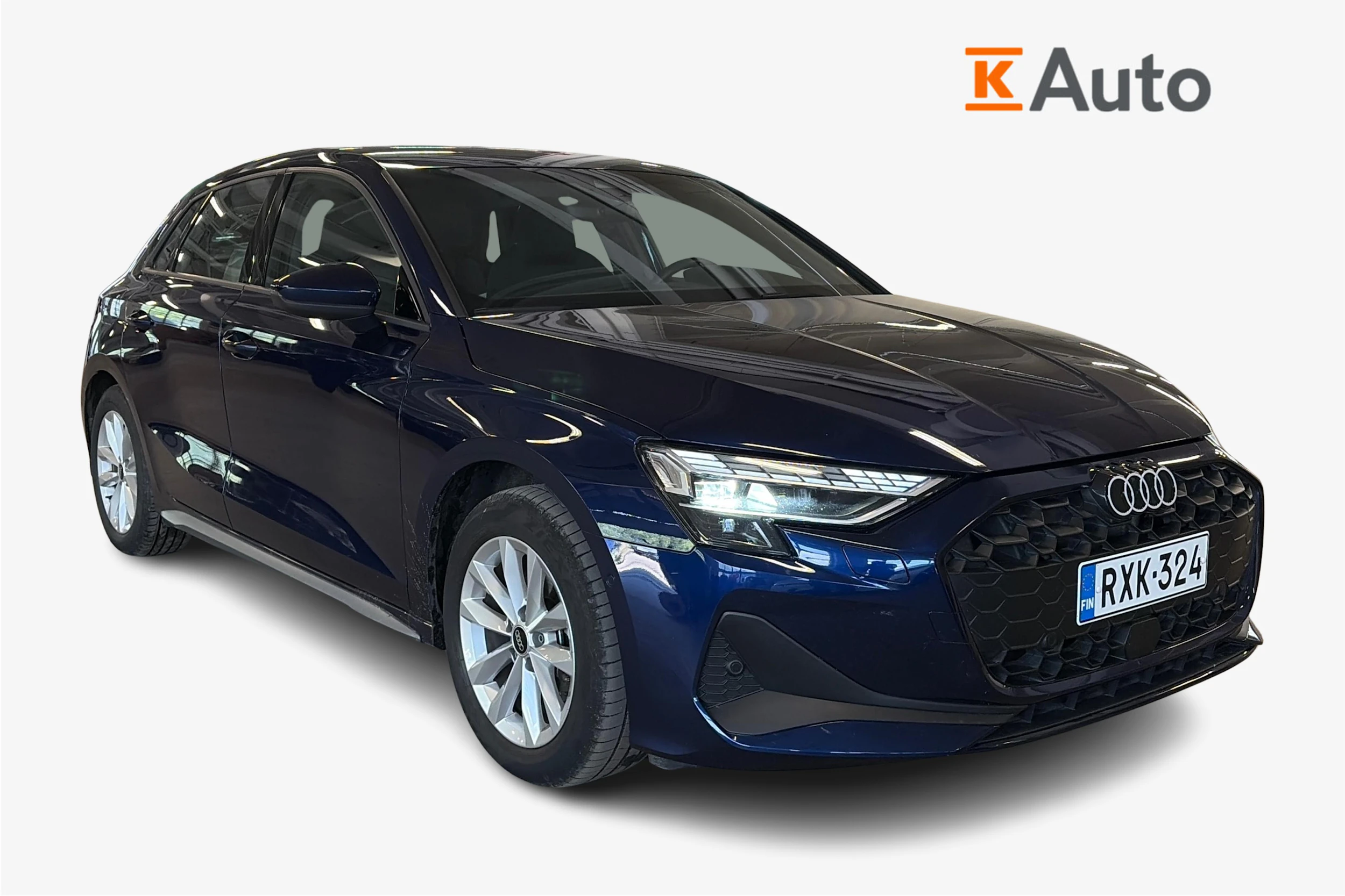 sininen Audi A3 2025 kuva 1.