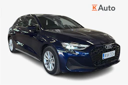 sininen Audi A3 2025 kuva 1.