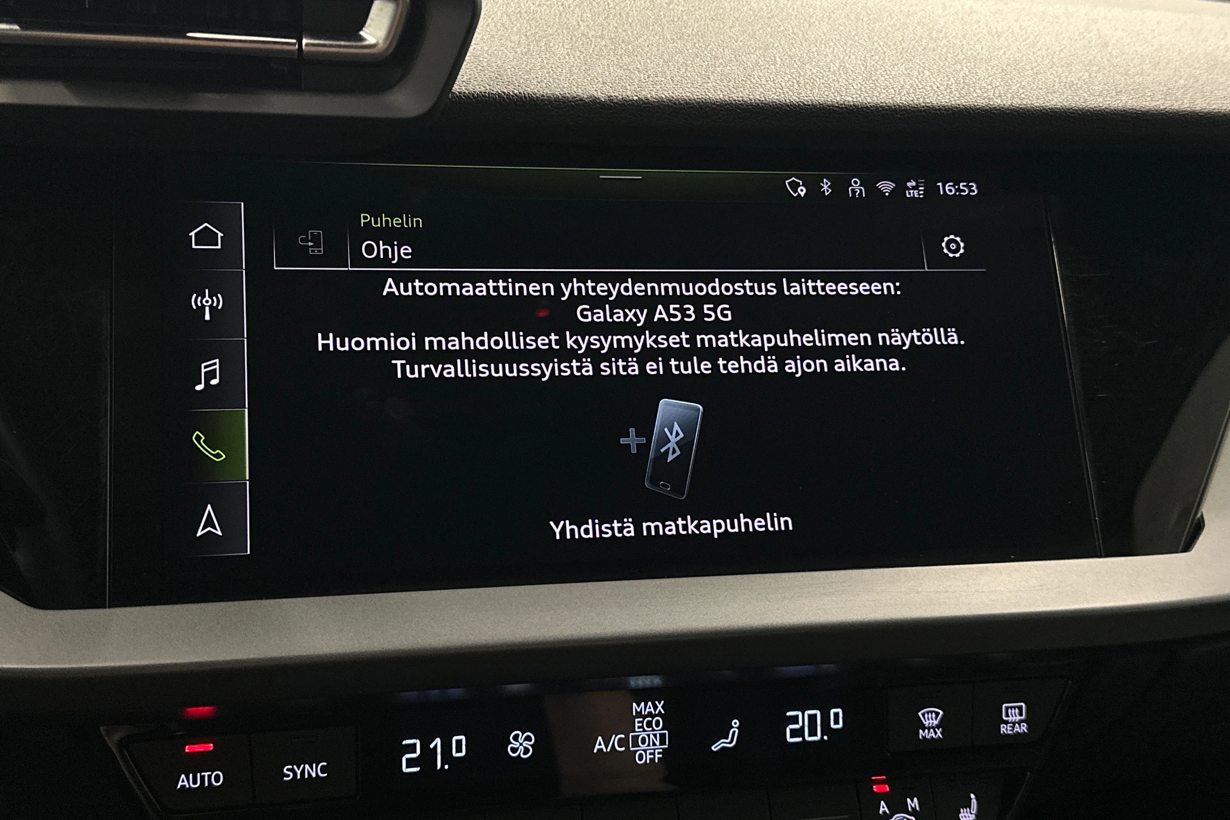 sininen Audi A3 2025 kuva 21.