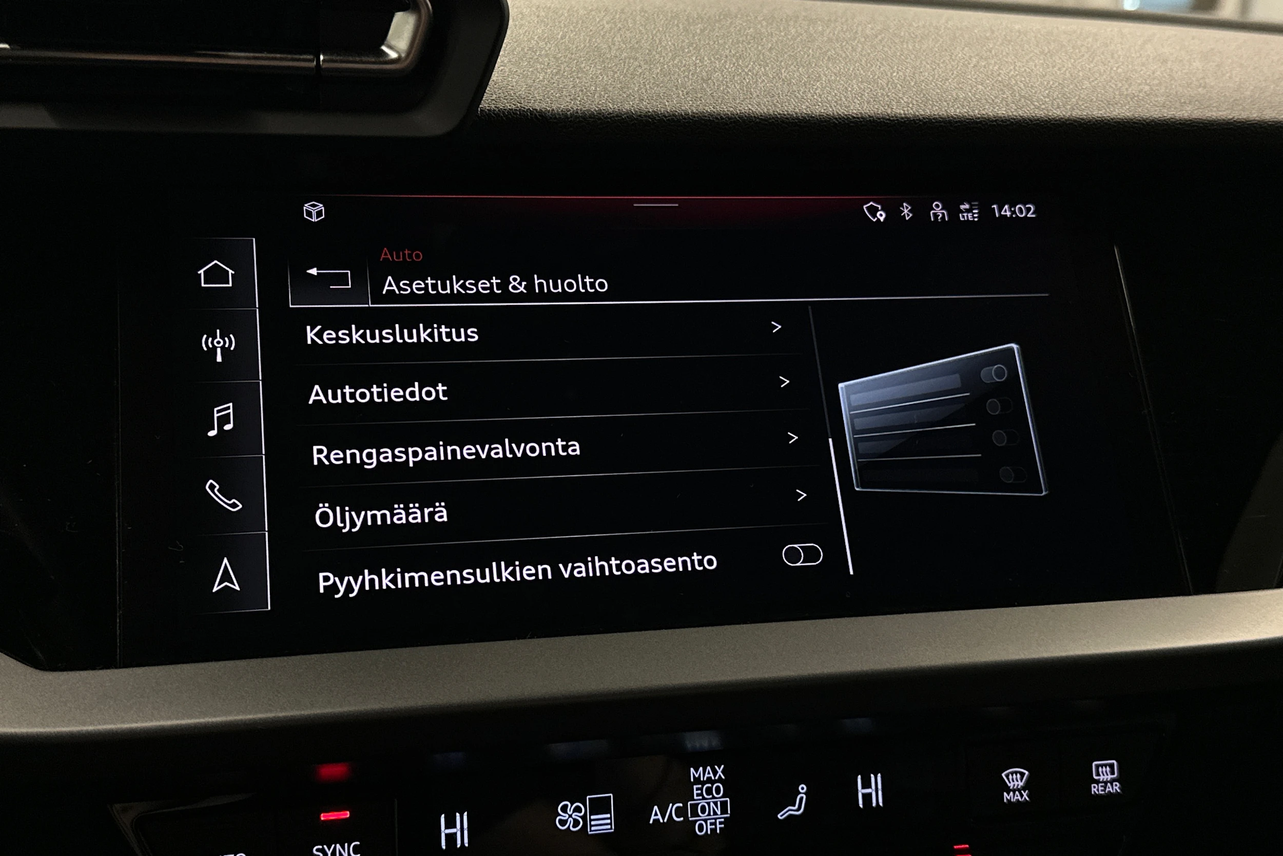 harmaa Audi A3 2025 kuva 28.